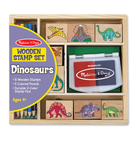 1633 - Melissa & Doug Dinosaur Stamp Set
