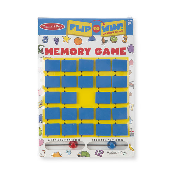 2090 - Melissa & Doug Flip-to-Win Memory Travel Game