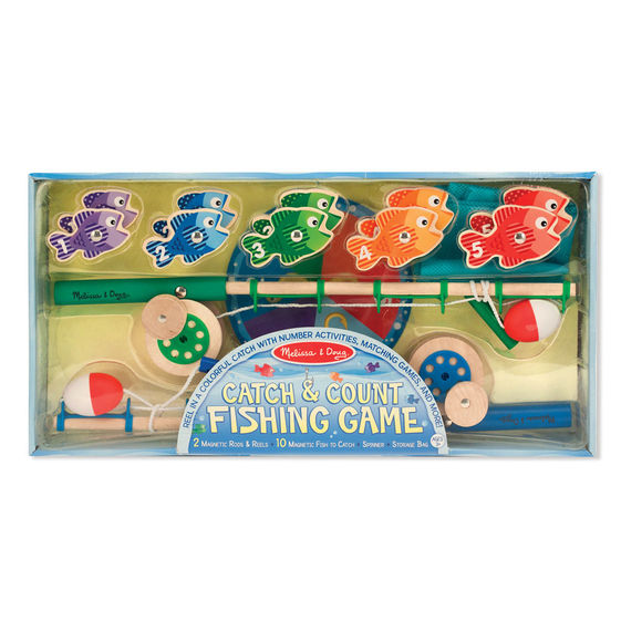 5149 - Melissa & Doug Catch and Count Magnetic Fishing Rod Set