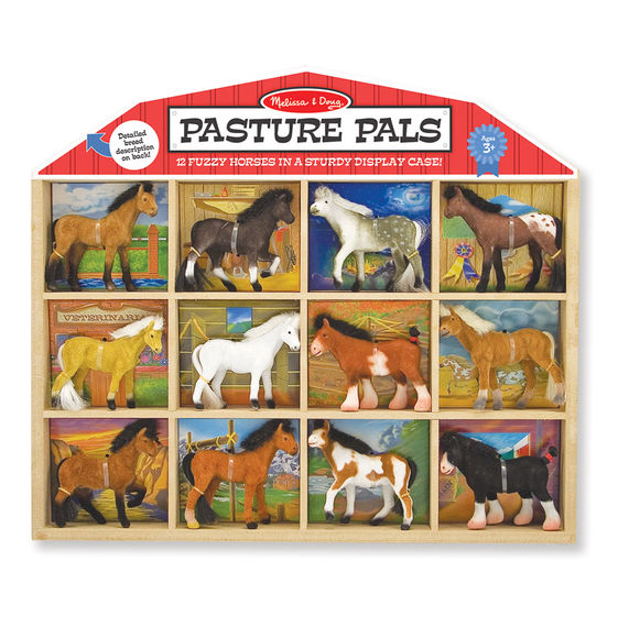 592 - Melissa & Doug Pasture Pals Collectible Horses