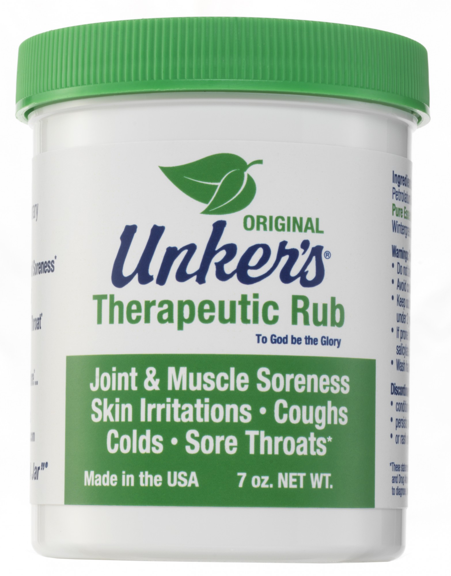 Unker's Therapeutic Rub