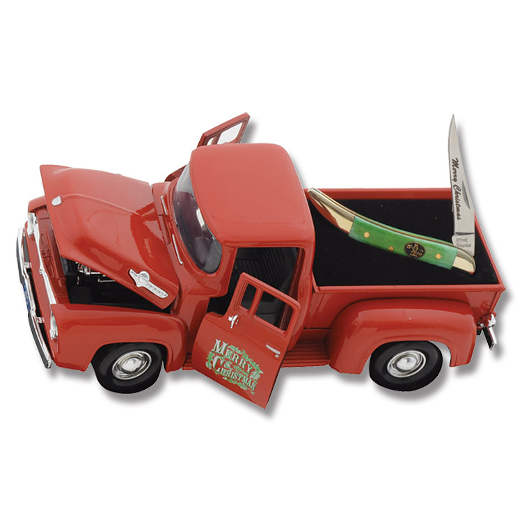 Frost Cutlery Christmas Commemorative Truck and Knife Gift Set