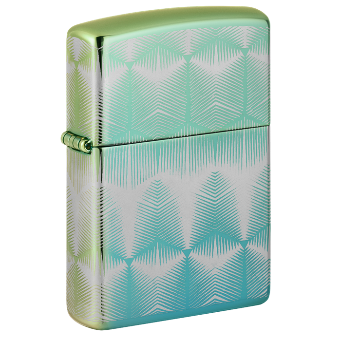 Zippo #49813 - Patterns in Teal Lighter