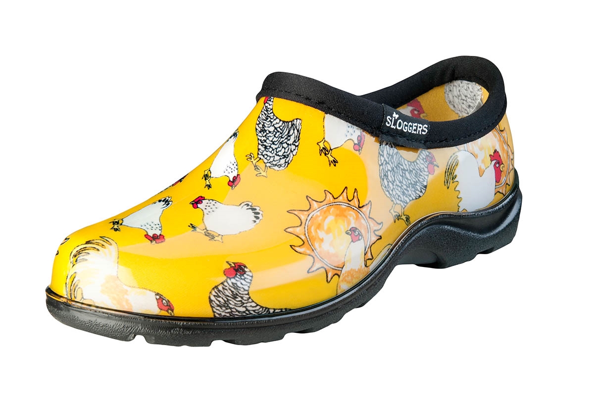 Chicken Barn Yellow Slogger Shoe
