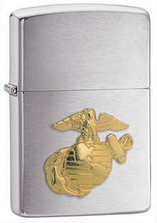 Zippo - #280MAR US Marine Corps Emblem Zippo Lighter