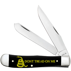 Case XX #06090 -Trapper - Don't Tread On Me - Smooth Synthetic 