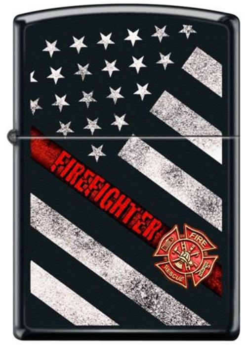 Zippo - #06561 Firefighter, Thin Red Line Lighter