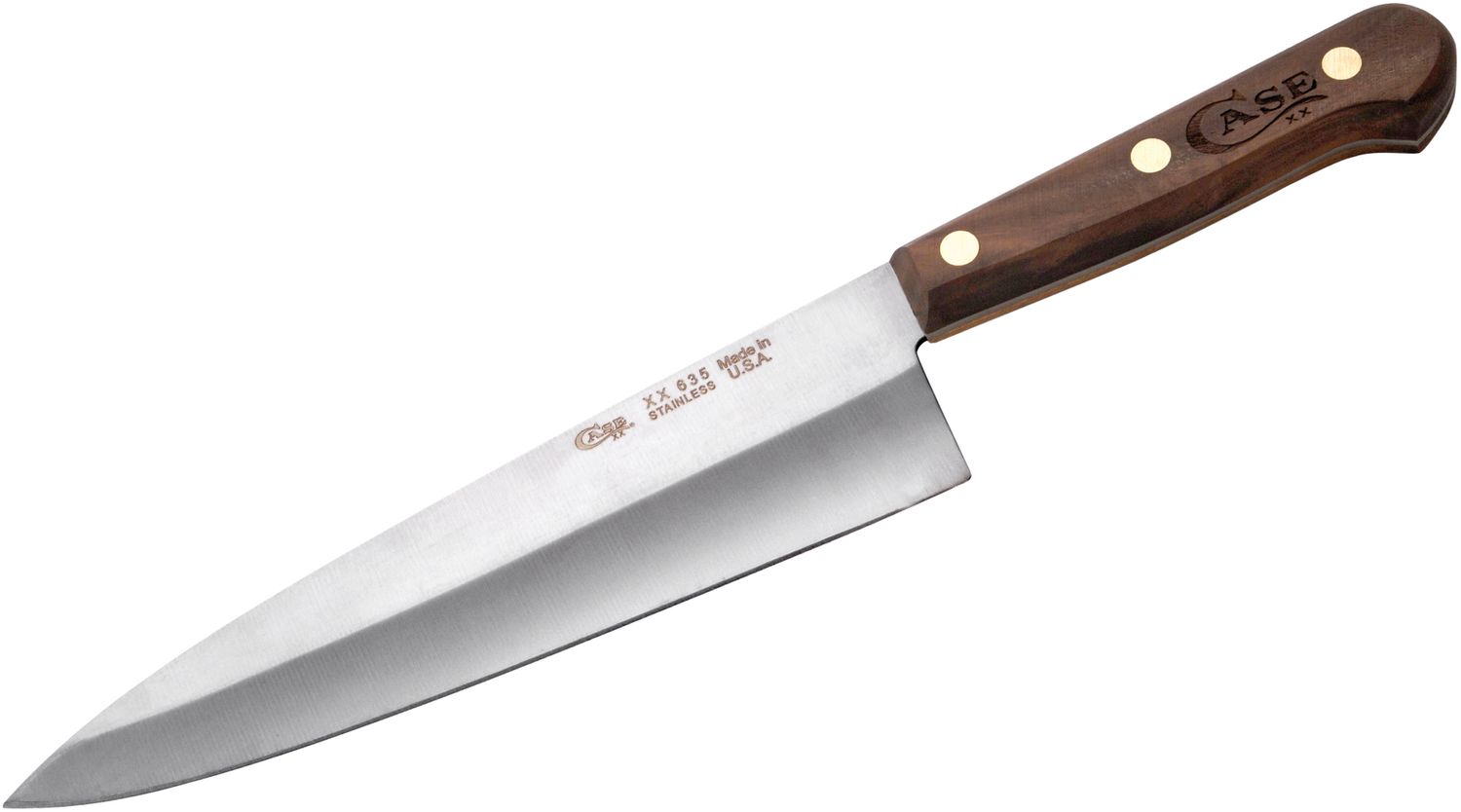 Case XX #07316 - Case Household Cutlery 8" Chef Knife with Walnut Handle 
