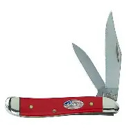 Case XX #10454 - Peanut - Red Synthetic Flag