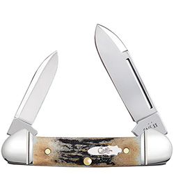 Case XX #10758 - Baby Butterbean - Genuine Stag with Gift Tin 