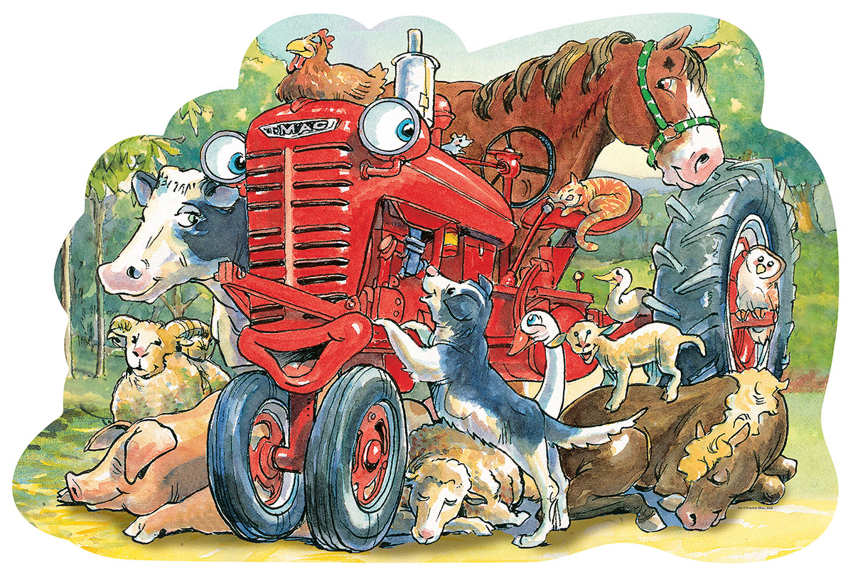 Leanin' Tree/MasterPieces Puzzle - #11834 Tractor Mac - 36pc Floor Jigsaw Puzzle