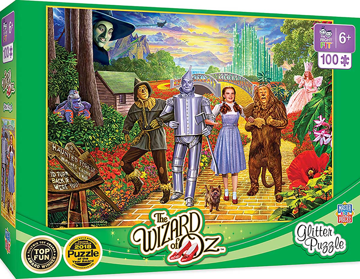 Leanin' Tree/Masterpieces Puzzle - #11936 Wizard of Oz - 100pc Right Fit Kids Jigsaw Puzzle