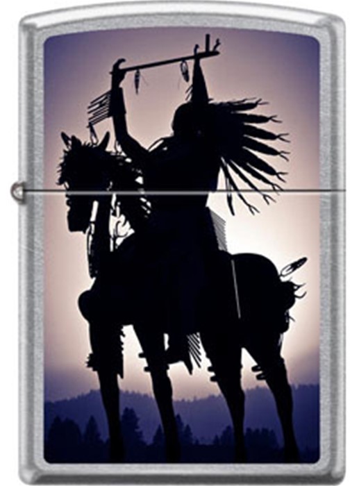 Zippo - #12640 Indian On Horse Lighter