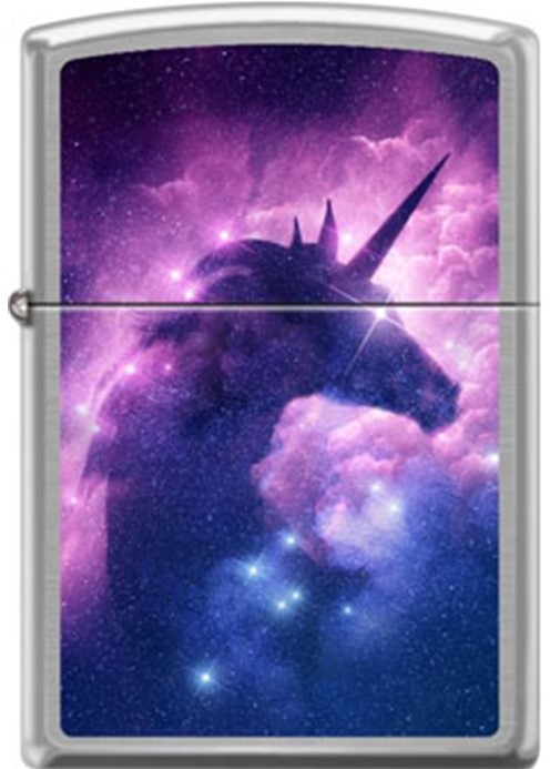 Zippo - #12668 Celestial Unicorn in Clouds Lighter