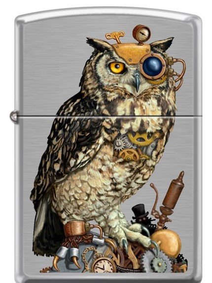 Zippo - #13338 Steampunk Owl Lighter