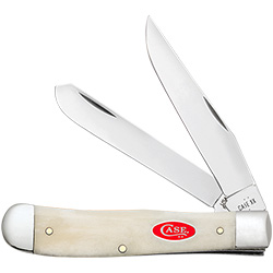 Case XX 14020 - Trapper - Natural Bone, Smooth