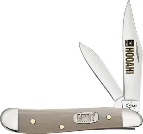 Case XX #15016 - Peanut - U.S. Army Smooth Tan G10