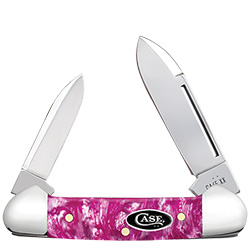 Case XX #16164 - Baby Butterbean - Smooth Pink Crackle Kirinite®