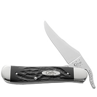 Case XX #18224 - Russlock - Rough Black Jig Synthetic 