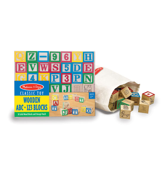 1900 - Melissa & Doug ABC-123 Blocks