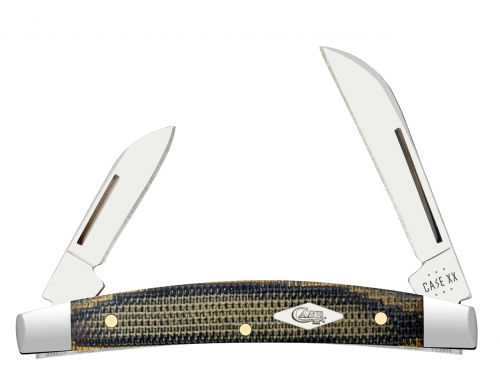 Case XX #23477 - Small Congress - Green & Black Micarta - 2023 VAULT RELEASE