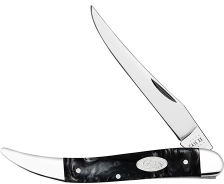 Case XX #23674 - Texas Toothpick, Small - Black Pearl Kirinite Synthetic