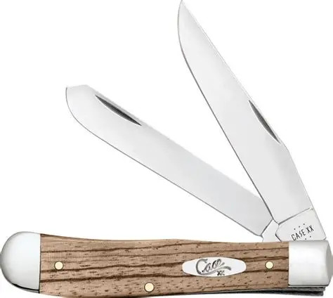 Case XX #25141 - Trapper - Smooth Natural Zebra Wood 
