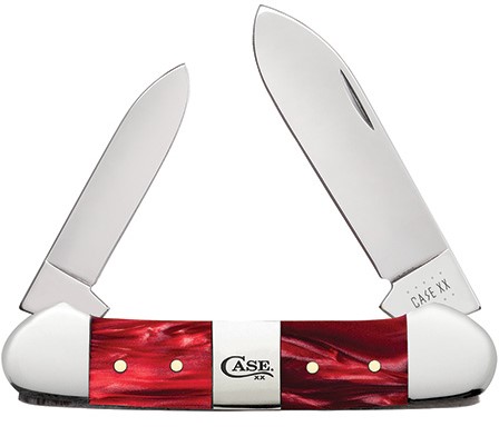 Case XX #25276 - Canoe - Red Pearl Kirnite Smooth