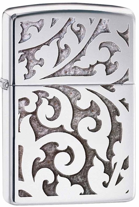 Zippo - #28530 Elegance High Polished Chrome Lighter