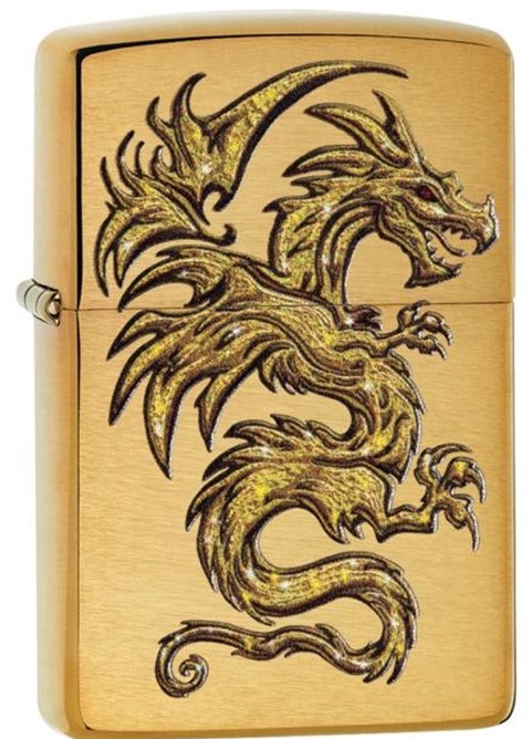 Zippo - #29725 Golden Dragon Lighter