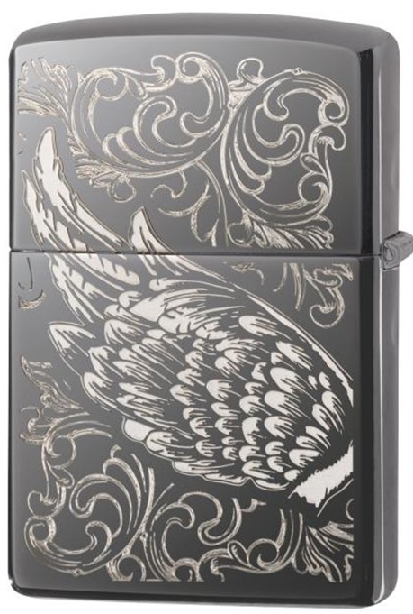 Zippo - #29881 Filigree Flame & Wings Lighter