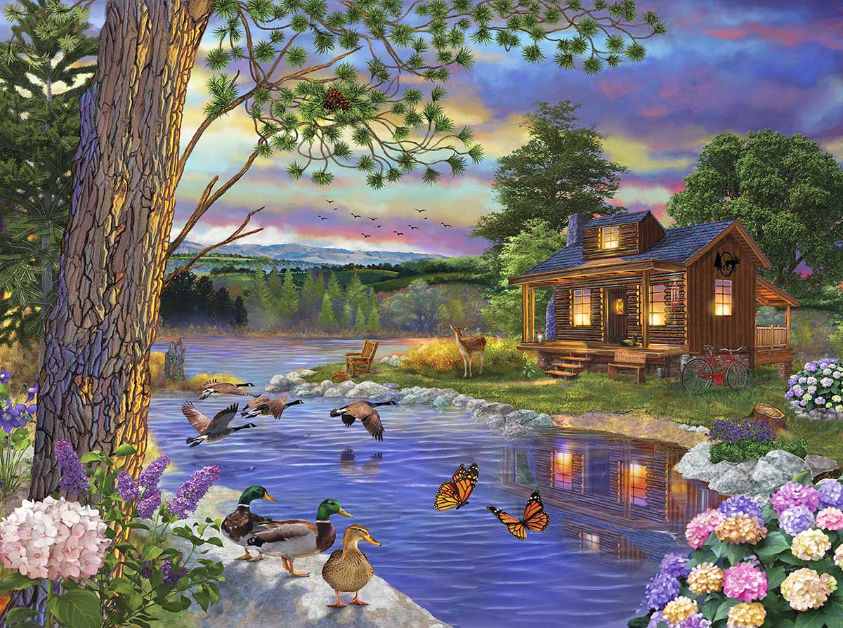 SunsOut Puzzle - #31405 Peace River - 1000pc Jigsaw Puzzle