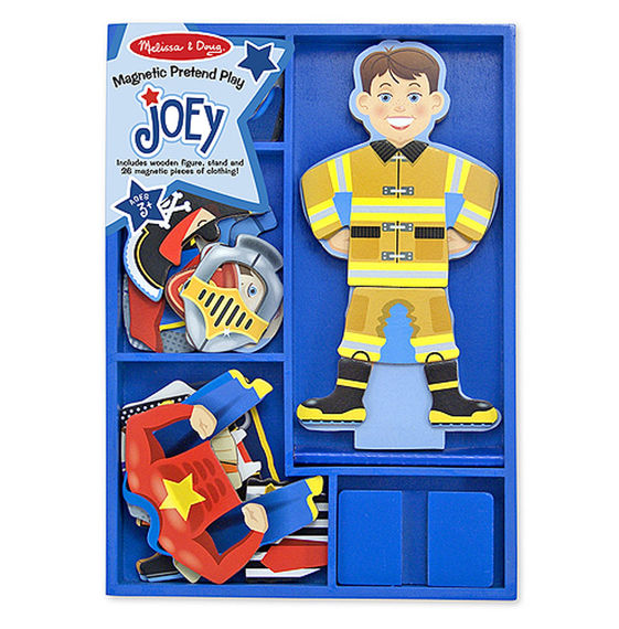 3550 - Melissa & Doug Joey Magnetic Dress-up Set