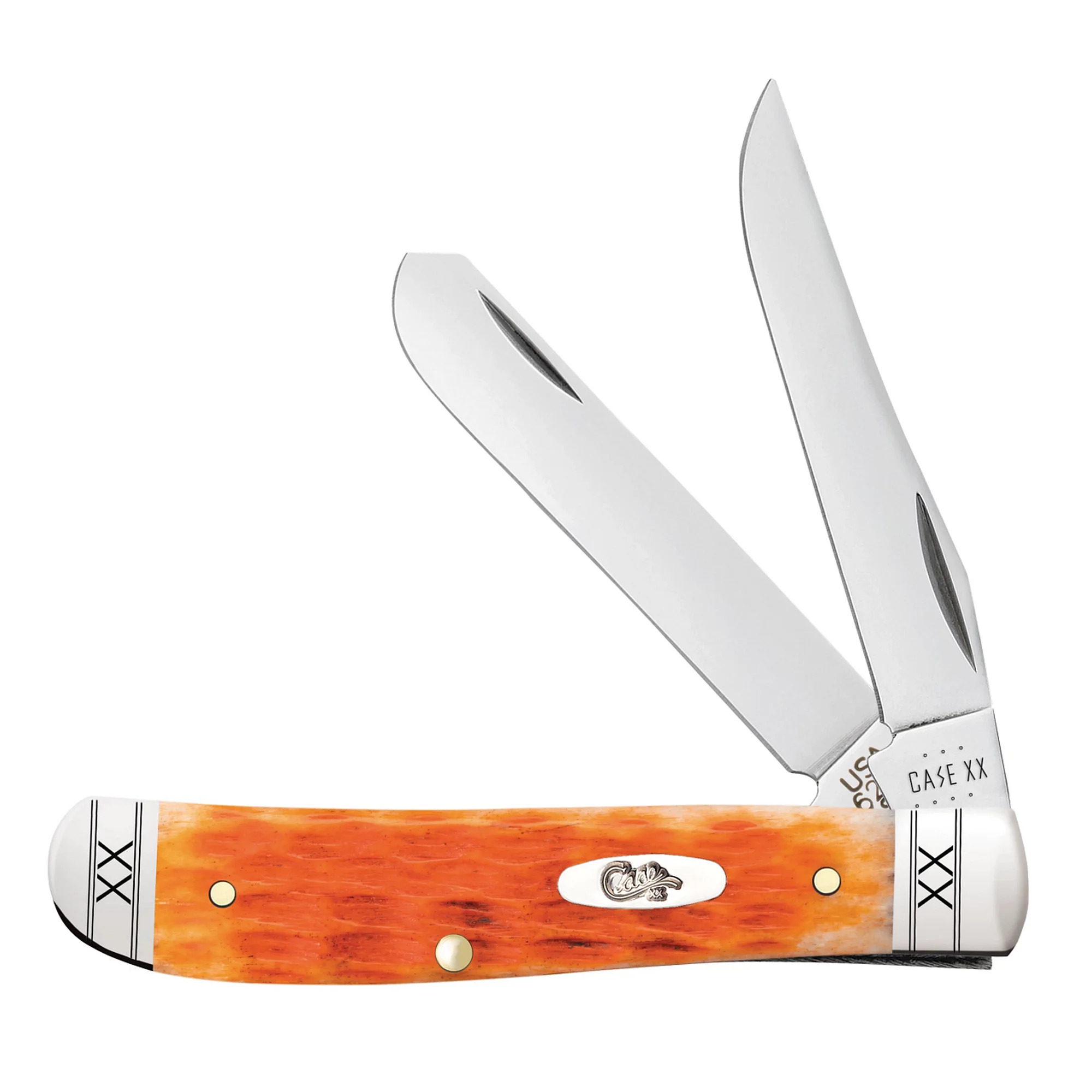 Case XX #35809 - Mini Trapper - Cayenne Orange
