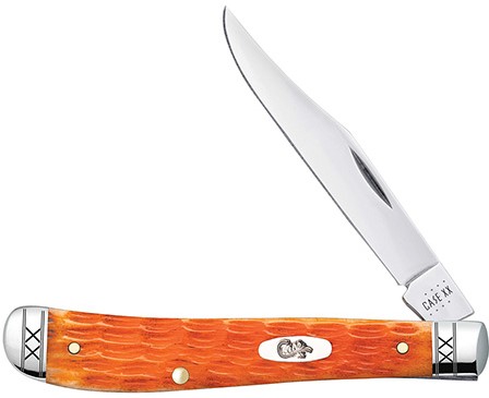 Case XX #35814  Trapper, Slimline - Cayenne Bone Crandall Jig