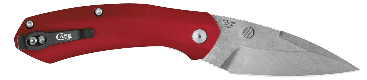 Case XX #36551 - Westline Liner Lock - Red Aluminum 