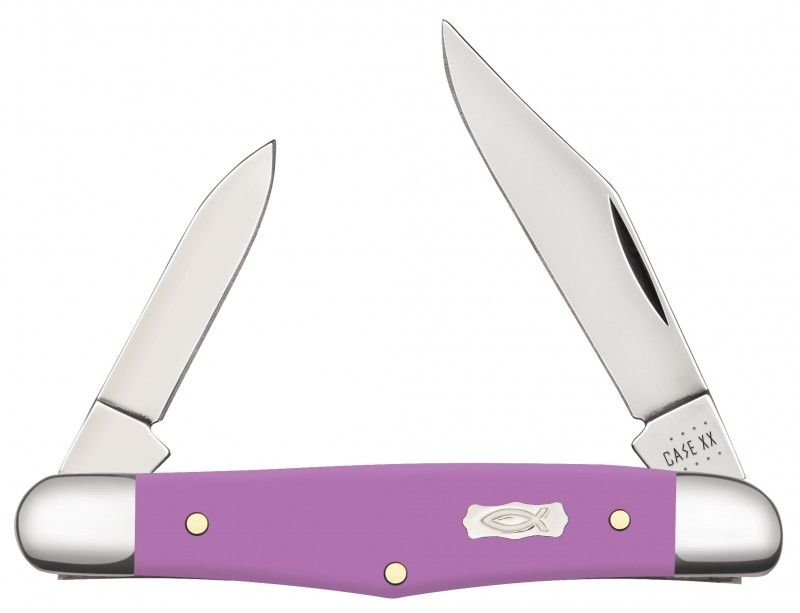 Case XX #39164 - Half Whittler - Ichthus Smooth Lilac Synthetic