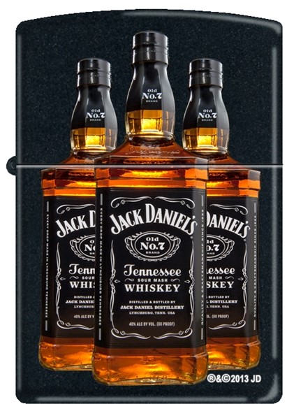 Zippo - #41673 Jack Daniels Bottles Lighter