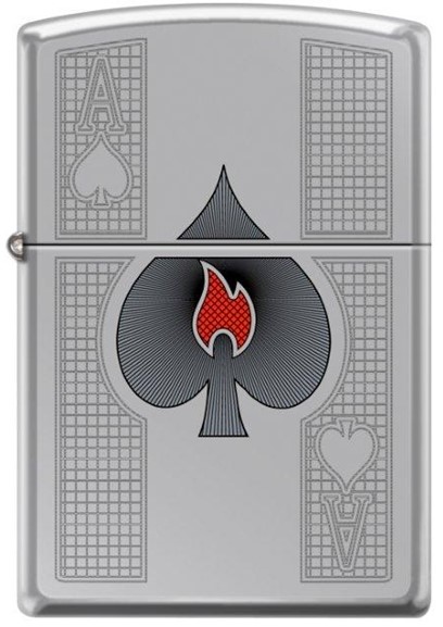 Zippo - #45059 Ace of Spades Lighter