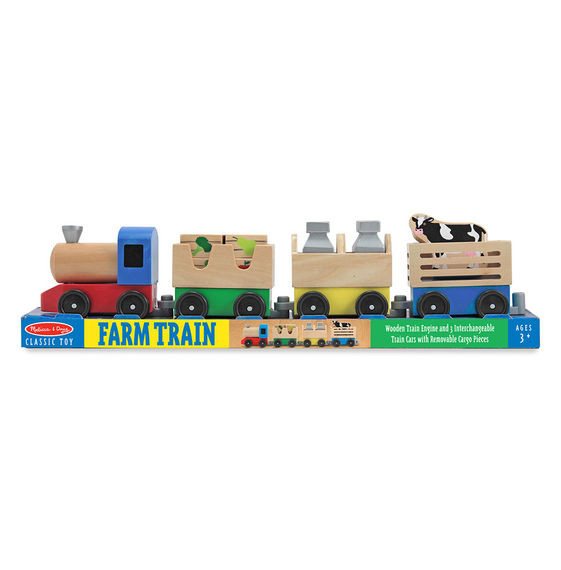melissa and doug cargo train
