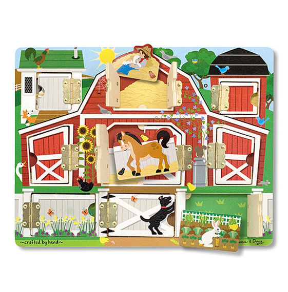 4592 - Melissa & Doug Hide & Seek Farm