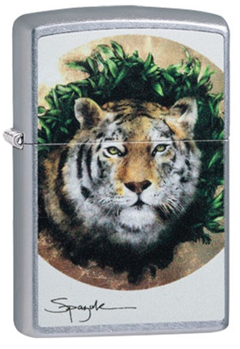 Zippo - #49090 Spazuk Tiger Lighter
