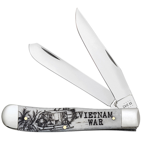 Case XX #50952 - Trapper - War Series - Viet Nam War - Natural Bone Smooth