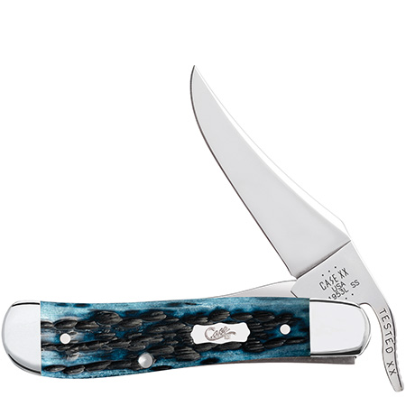 Case XX #51859 - Russlock - Mediterranean Blue Bone - Pocket Worn 
