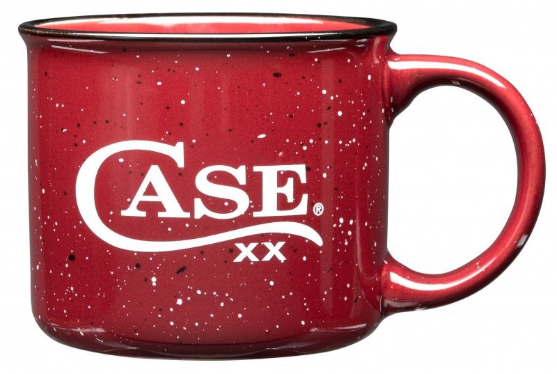 Case XX #52509 - Case Camper's Red 13oz. Ceramic Mug