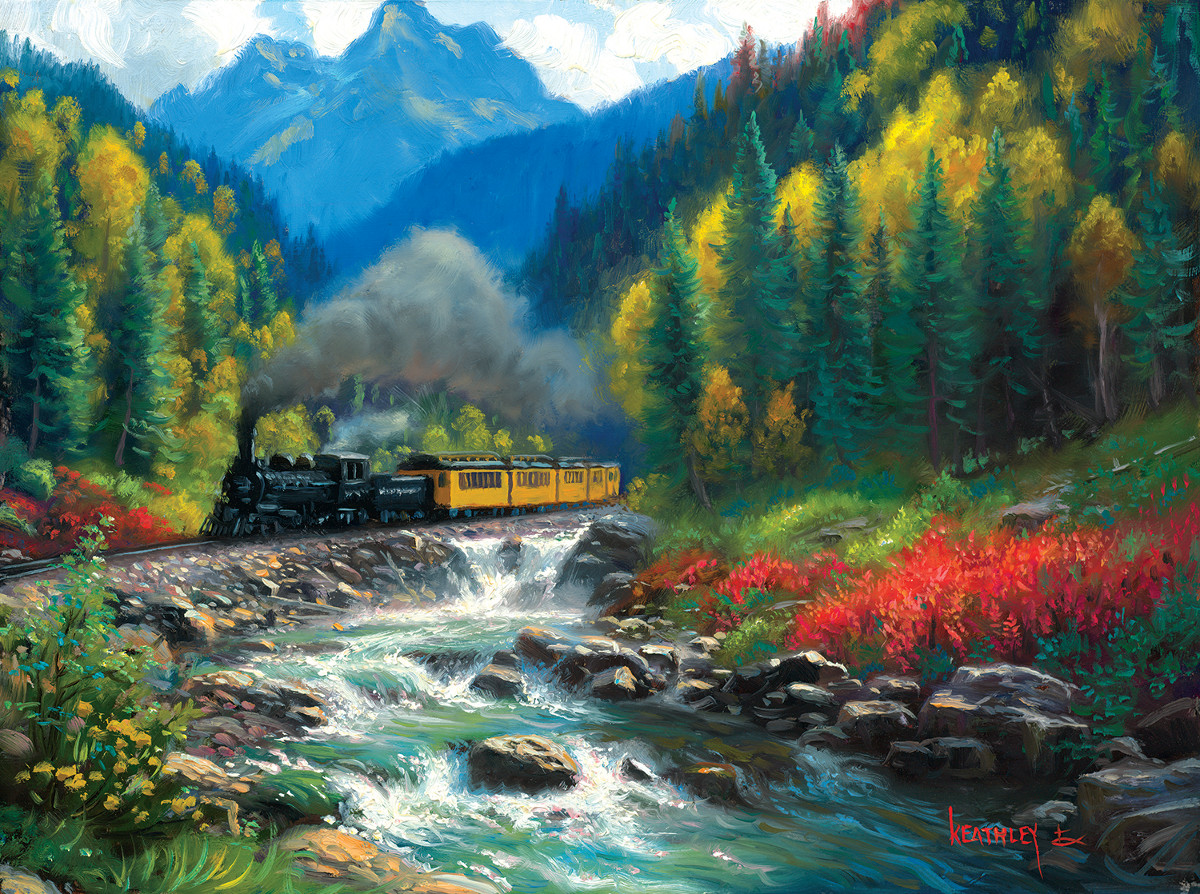 SunsOut Puzzle - #53009 Durango Silverton - 1000pc Jigsaw Puzzle 