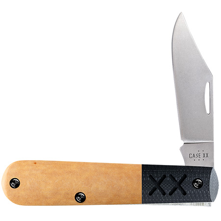 Case XX #53160 - Barlow - Tan Richlite w/Black G-10, Crossroads