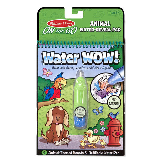 5376 - Melissa & Doug Water WOW! Animals - On-the Go Travel Activity