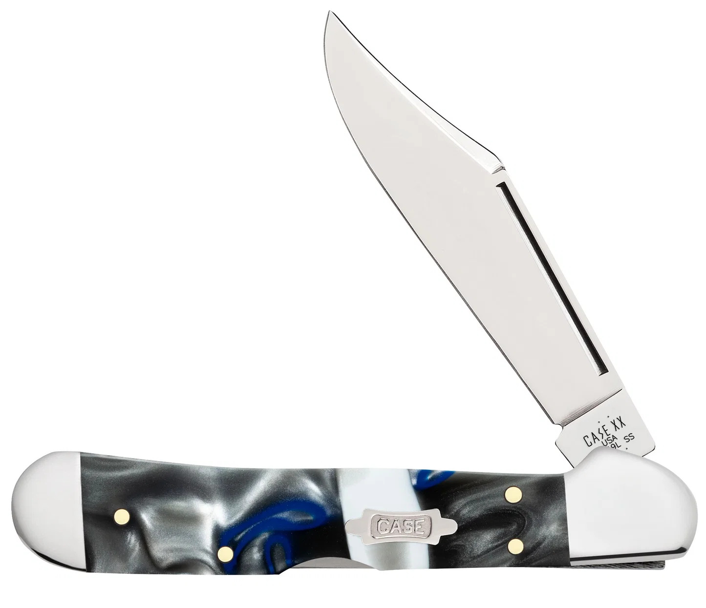 Case XX #53813 - Mini Copperlock - Pacific Tides Kirinite Smooth