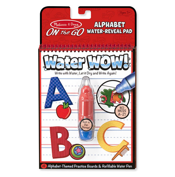 5389 - Melissa & Doug Water WOW! Alphabet On-the-Go Travel Activity 